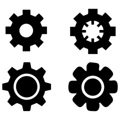 Gear Installation Icon Set. Gear Wheel Icon. Gear Wheel Icons. Gear Installation Icon Collection. Installation Icons Megapack.