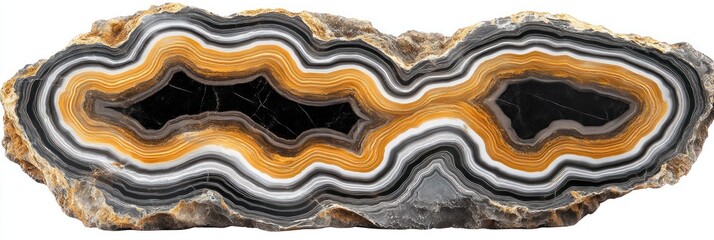 Agate Geode Layers of Earths Time