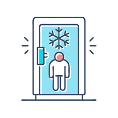 Cryotherapy Chamber Illustration: Health, Wellness, and Modern Therapy