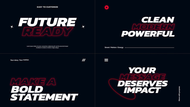 Big Titles Typography