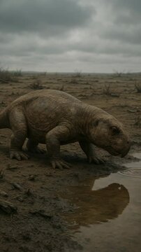 Lystrosaurus at Muddy Waterhole
