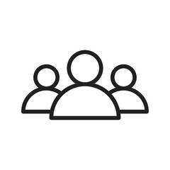 User icon vector image. Suitable for mobile apps, web apps and print media.