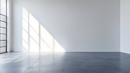 Obraz premium Modern minimalist interiors architectural photography of bright empty spaces and creative perspectives