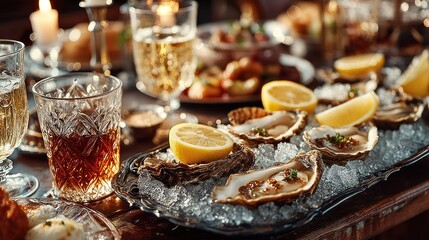 Oysters on Ice, Festive Feast