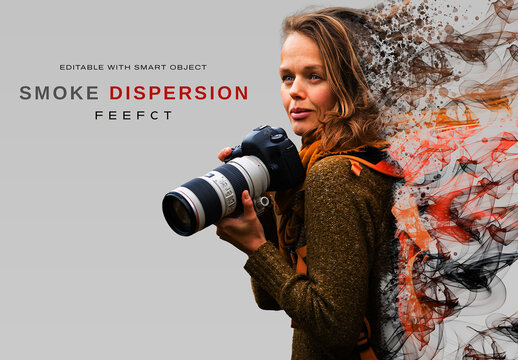 Smoke Dispersion Photo Effect