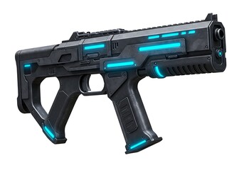 Gun isolated on white background