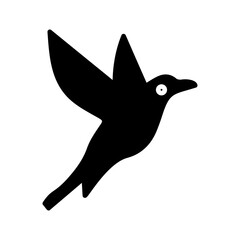 Hummingbird Vector Icon