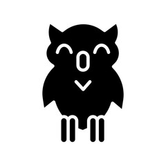 Snowy Owl Vector Icon