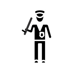 Security Patrol Vector Icon