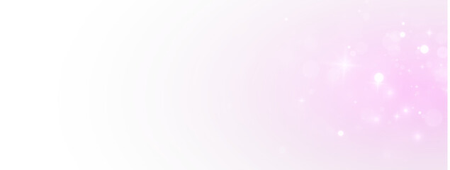 Bright pink flare and shimmer trail with spark motion, glowing light, and glitter dust. PNG on...