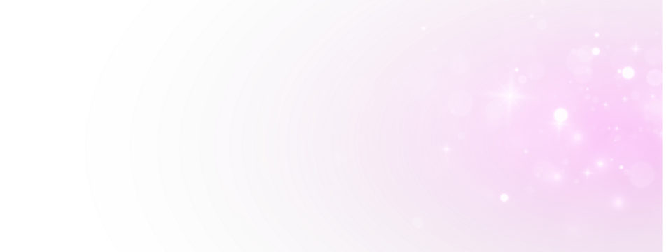 Bright pink flare and shimmer trail with spark motion, glowing light, and glitter dust. PNG on transparent background for fun celebration, fantasy effect, or romantic holiday theme.