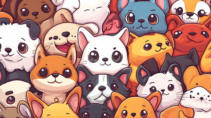 Adorable Animal Crowd