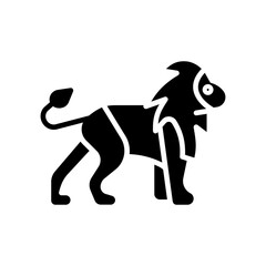 Lion Vector Icon