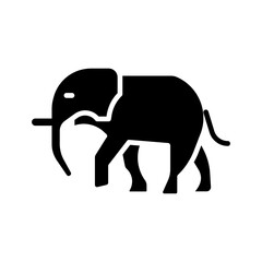 Elephant Vector Icon