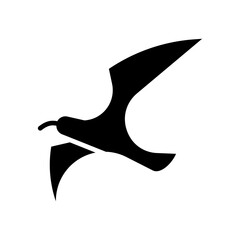 Seagull Vector Icon