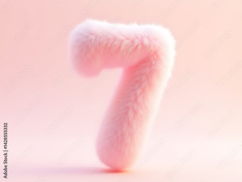 Poster 3d rendering digital font big sale event countdown concept element