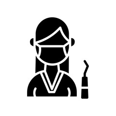 Dental Assistant Vector Icon