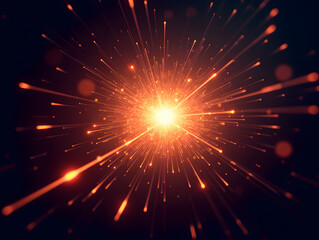 Fototapeta premium The gorgeous light and shadow of the microscopic world