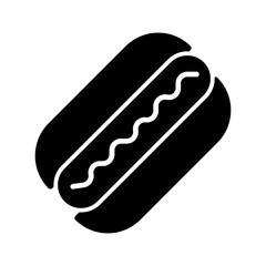 Hot Dog Vector Icon