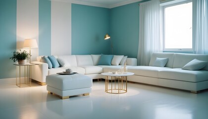 Fototapeta premium interior modern design room 3d