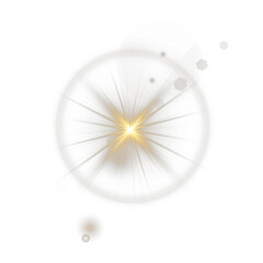 Shining sun flare pulses in vector transparent format. Gold sparkle overlays add ambient brilliance to designs. Soft sun leaks blend naturally with scene highlights. Light ray flashes