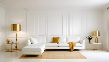 interior modern design room 3d