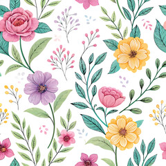seamlessflower pattern