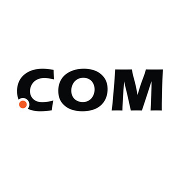  Simple Logo of  Dot Com Vector