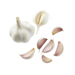 garlic and cloves
