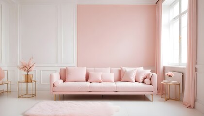 interior modern design room 3d