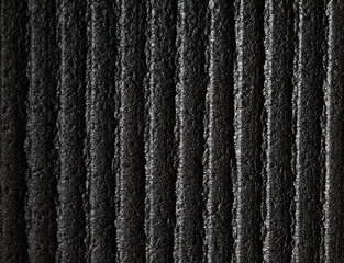 Texture background black background of sponge