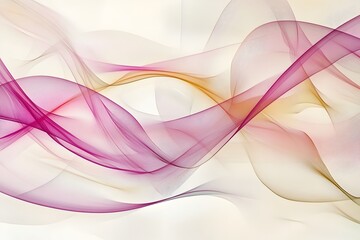 Fototapeta premium Abstract Pink Gold Flowing Wave Background Design