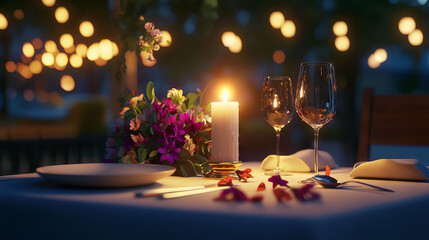 Romantic Candlelight Dinner