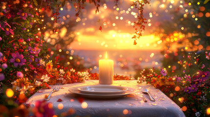 Romantic Candlelight Dinner
