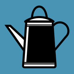 Fototapeta premium teapot and cup