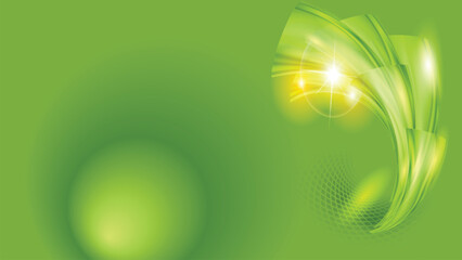 wave blue and green illustration abstrack baground vektor