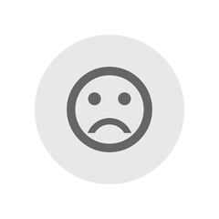 Sentiment Dissatisfied Outlined