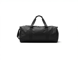 Naklejka premium A modern sports bag mockup isolated on a pure white background