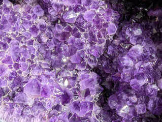 amethyst mineral texture