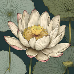 Ilustração de flores