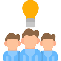 Team Training Flat Icon