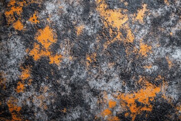 Textured surface with orange and gray tones