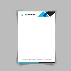 Sleek & Modern Corporate Letterhead Template