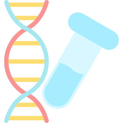 Genetic Sample Flat Icon