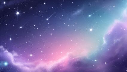 Fototapeta premium space background with stars