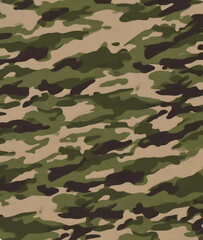 Fototapeta premium camouflage, protective pattern, khaki, army print, stylish background for clothes