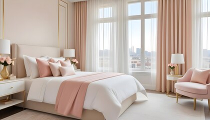 Fototapeta premium interior modern design room 3d