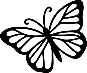 simple spring butterfly