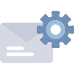 Notification Settings Icon Flat Icon