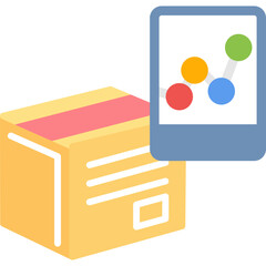 Product Strategy Icon Flat Icon